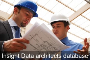 architects marketing database