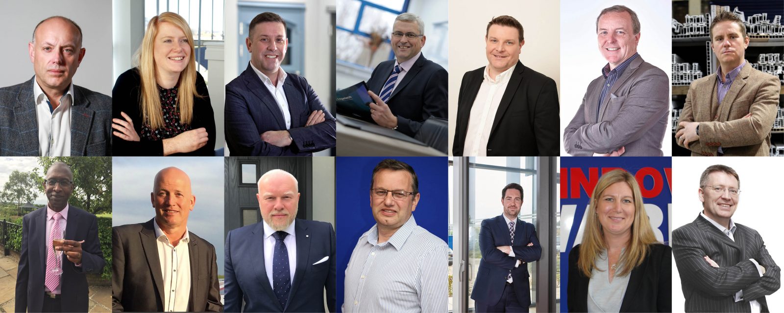 Collection of Glazing Summit speakers 2018
