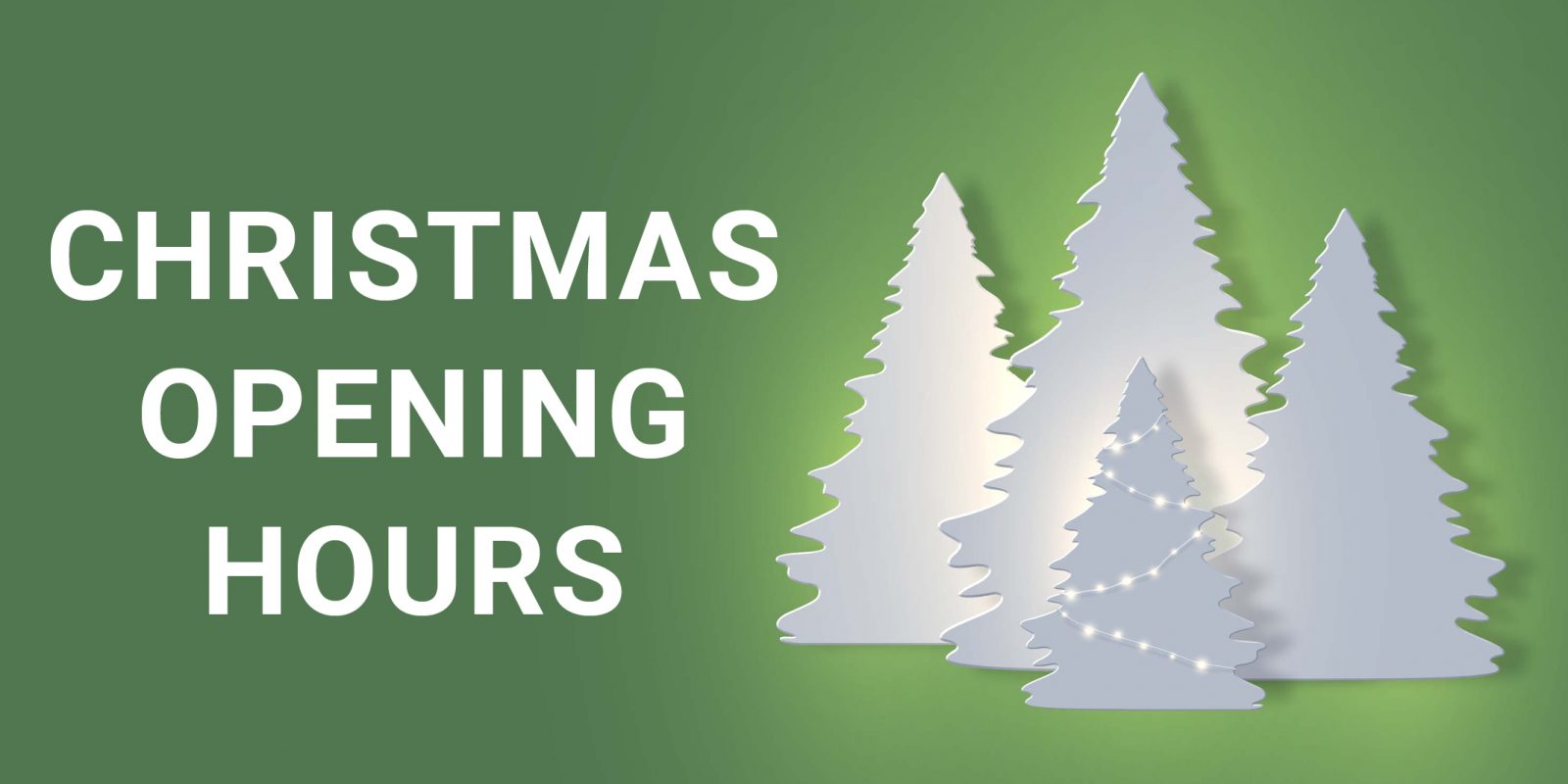 Christmas opening hours Insight Data
