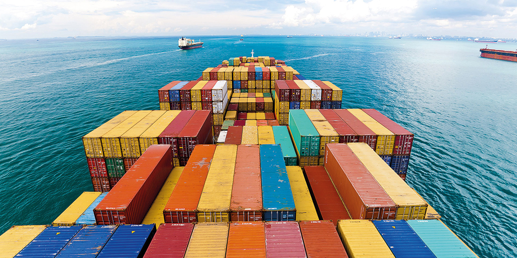 overseas exports shipping containers