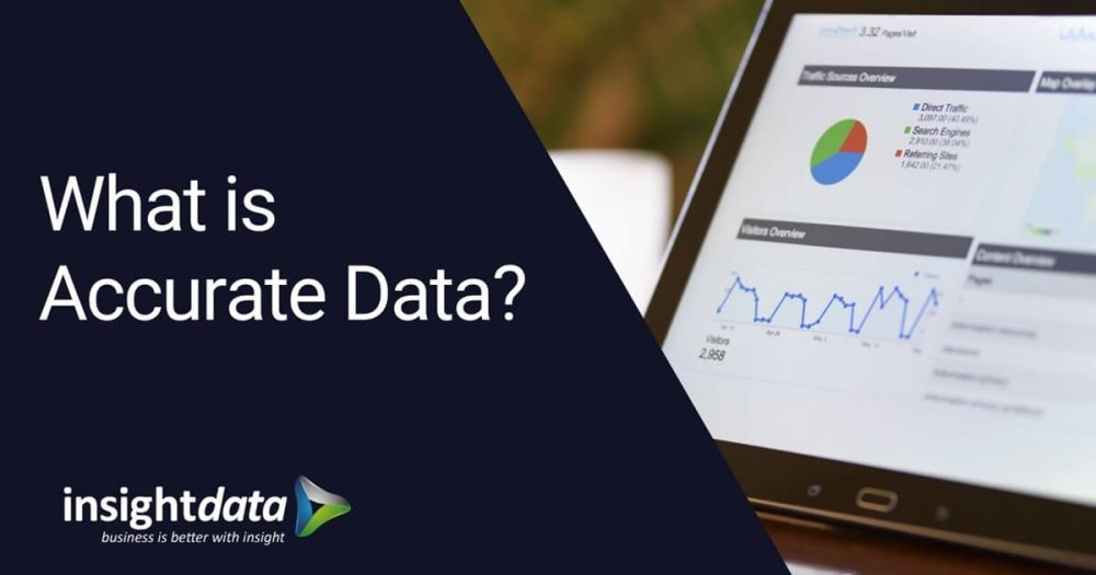 Key characteristics of accurate data