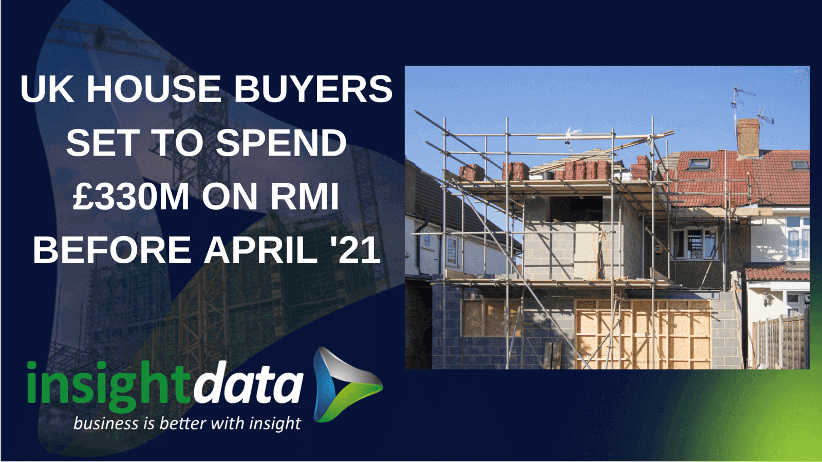 UK house buyers set to spend £330m on RMI before April 2021