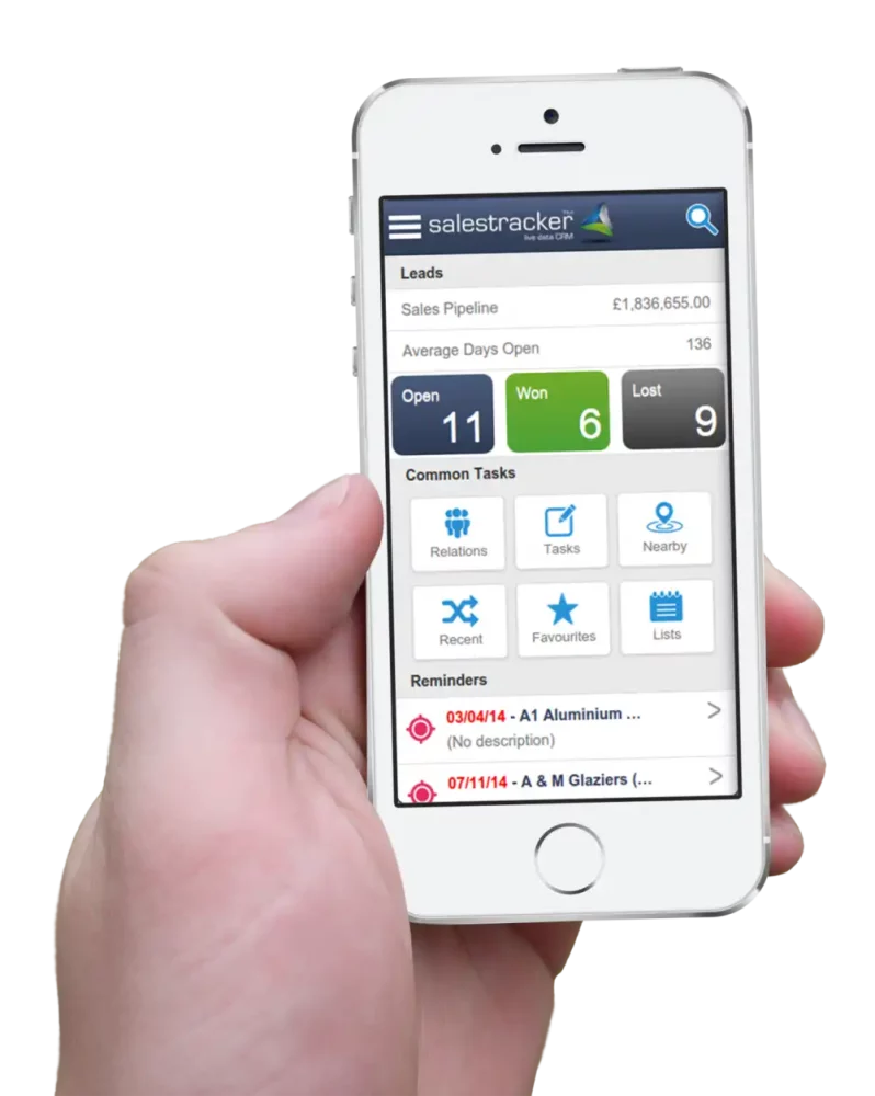 Do Business Anywhere, Anytime with Salestracker Mobile