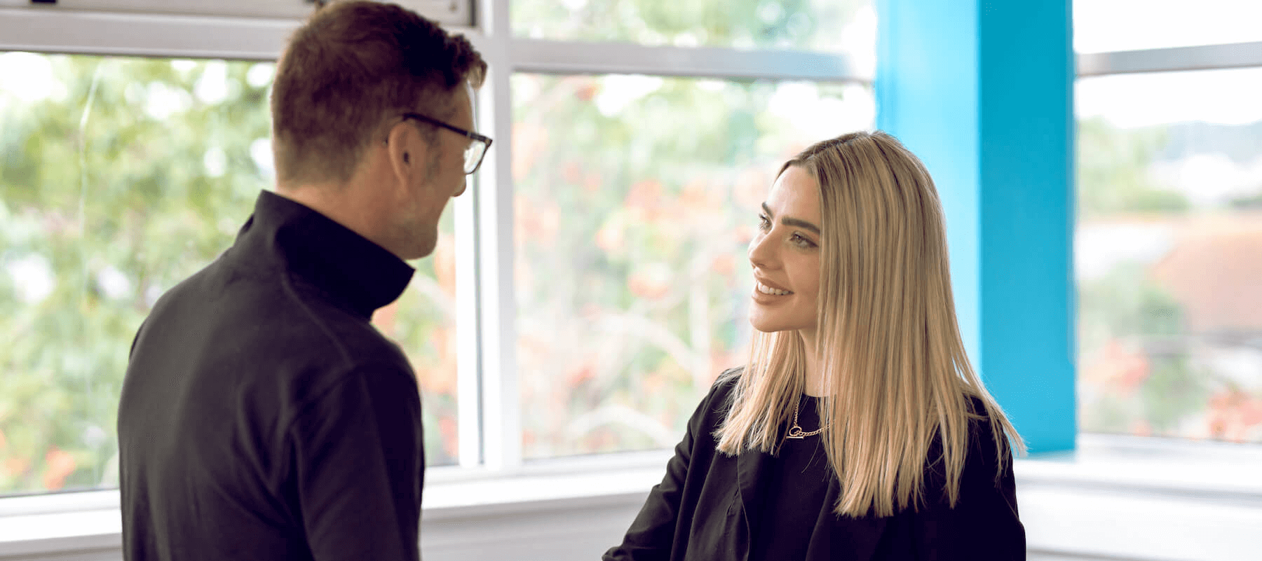 General manager, Kirsty, collaborating with Knightstone