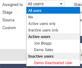 Salestracker - Leads Assign To Managers
