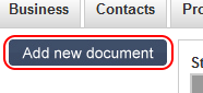 Salestracker - Documents Add New Document Button