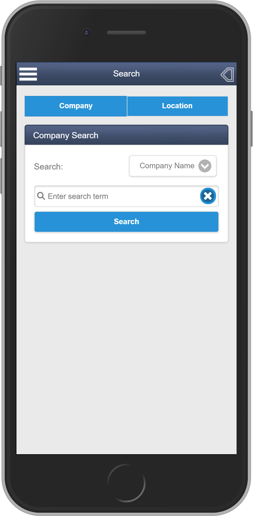 Salestracker Mobile Search